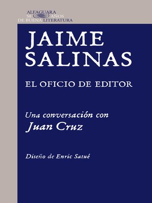 cover image of Jaime Salinas. El oficio de editor